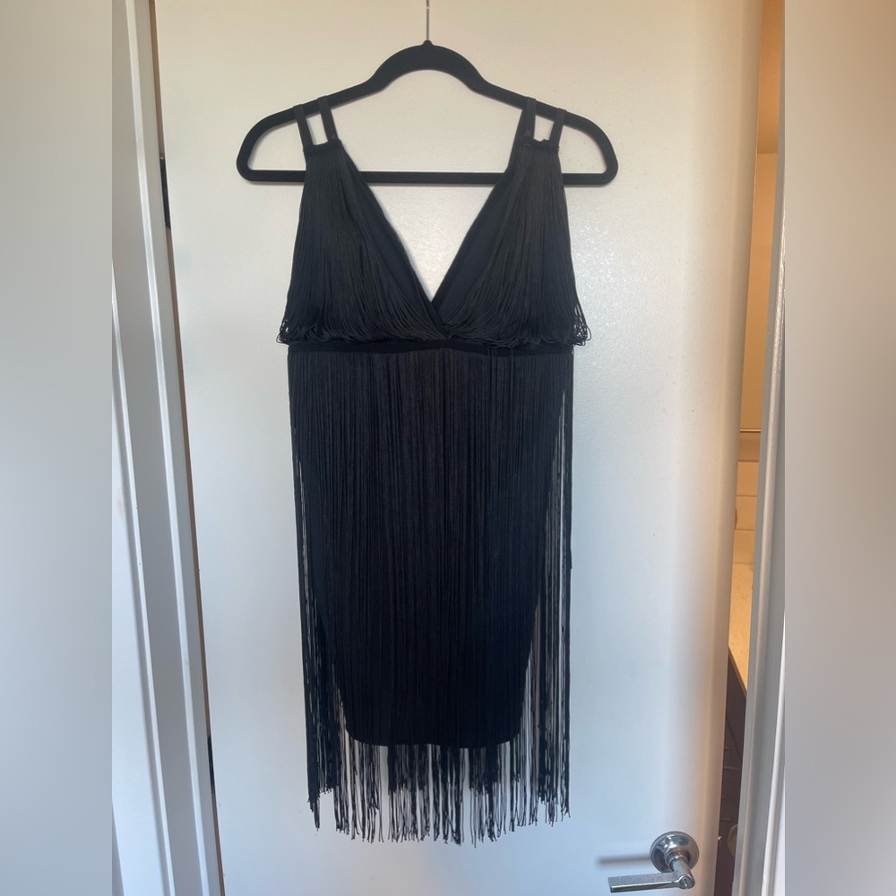 Lulus Shake It Out Fringe Dress